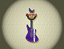 105 Purple Guitar